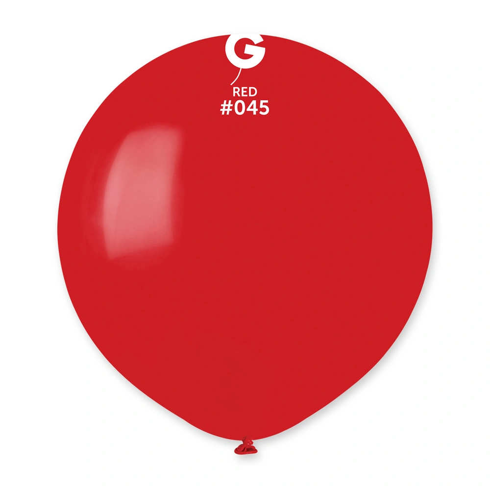 Balónek 80cm/31" #045 červený 25 ks